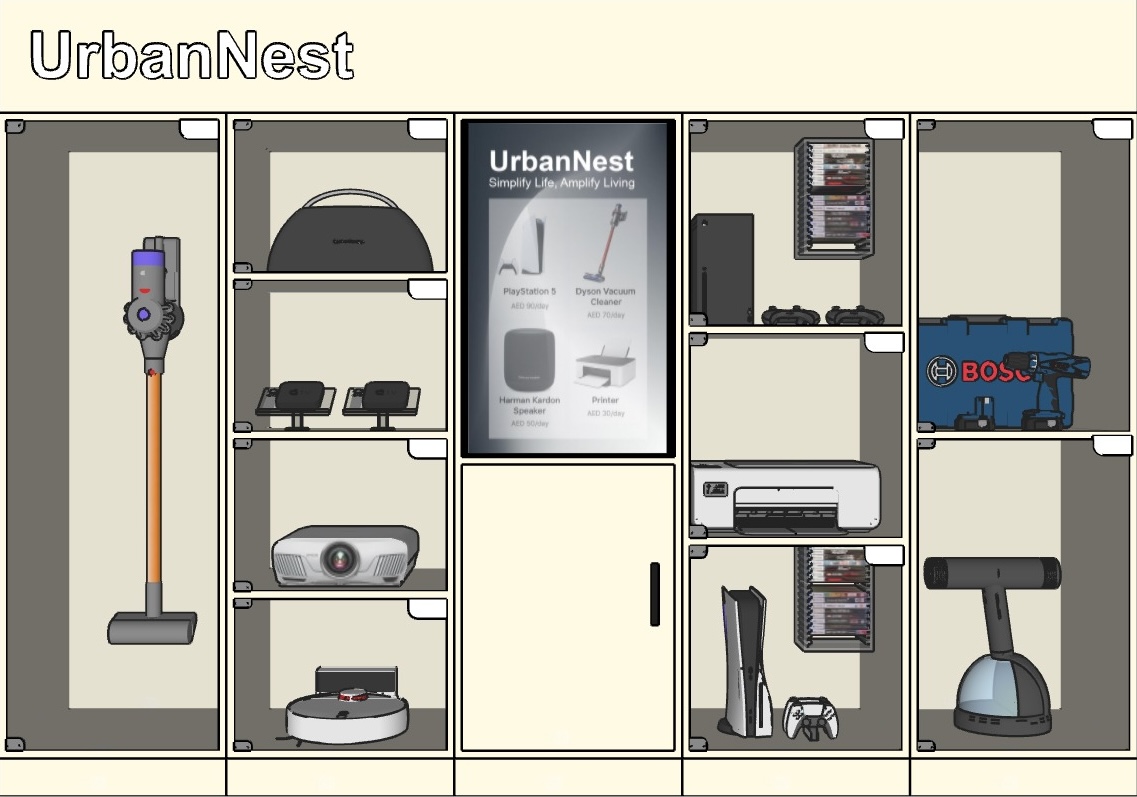 UrbanNest Smart Fixture 2D Model